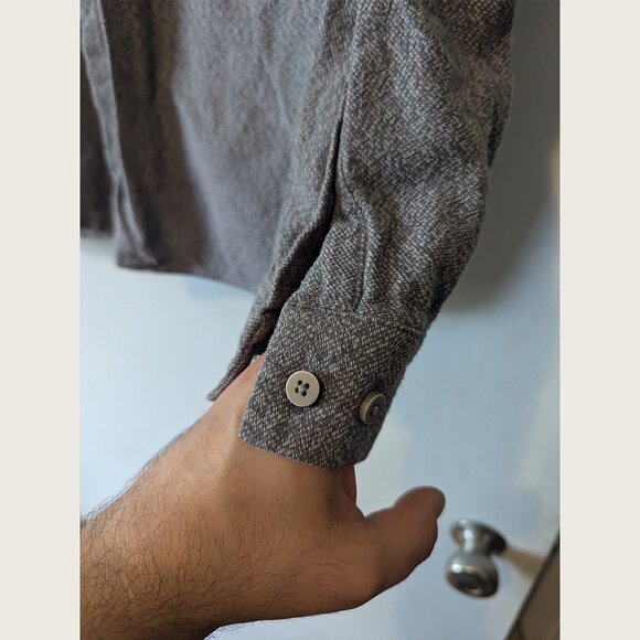 WINGS + HORNS - Thick cotton shirt - Sz M - Picture 4 of 5